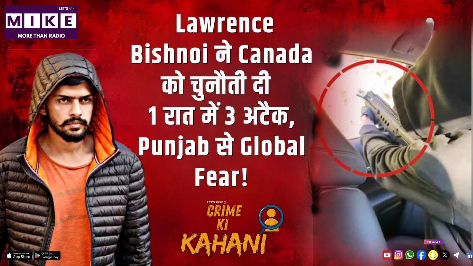 Lawrence Bishnoi ने Canada को चुनौती दी | 1 रात में 3 अटैक, Punjab से Global Fear!