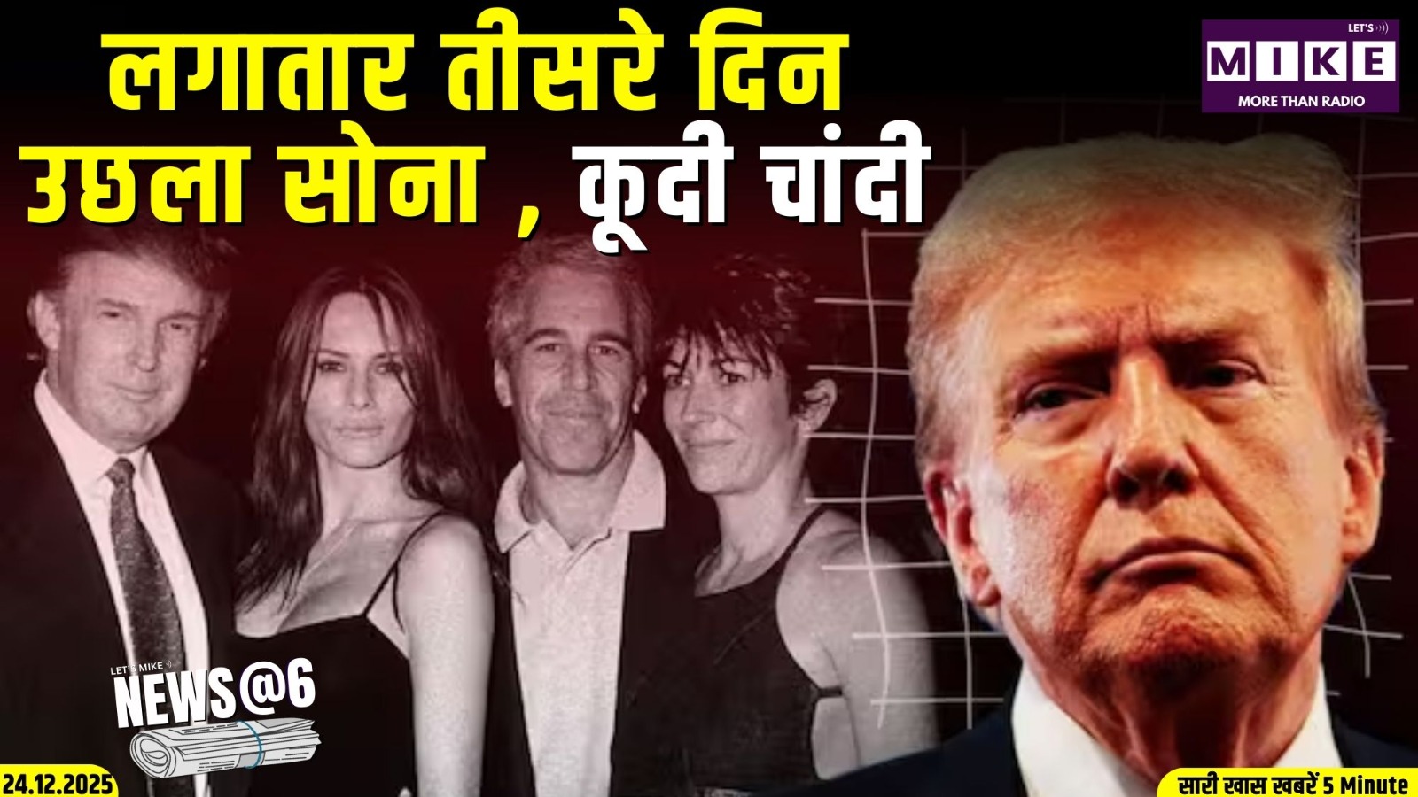 Gold–Silver All Time High | शेयर बाजार सुस्त, रुपया मजबूत | Business News @6