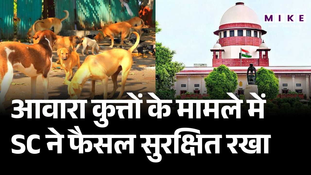 Supreme Court on Stray Dogs: आवारा कुत्तों के मामले में SC ने फैसला सुरक्षित रखा | Latest News