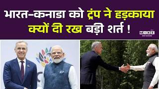 India Canada Relations: भारत-कनाडा को ट्रंप ने हड़काया क्यों दी रख बड़ी शर्त! US warns Canada |Trump
