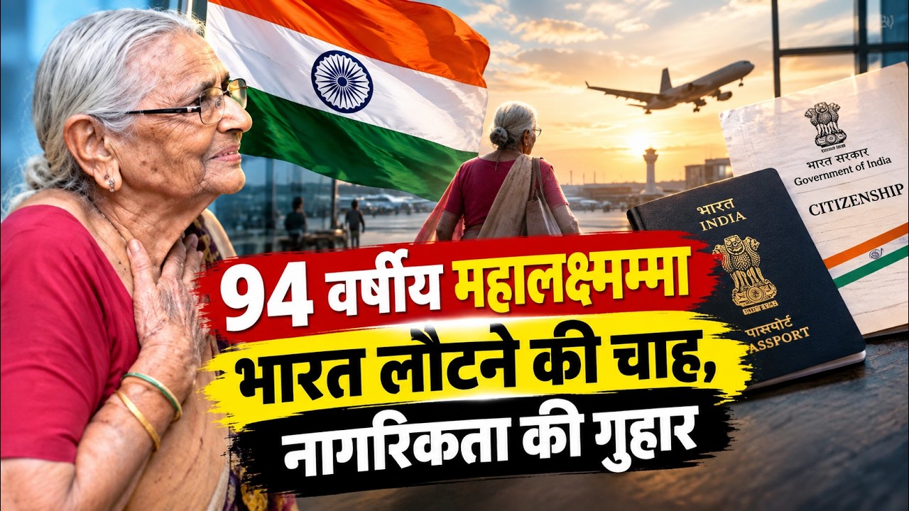 94 वर्षीय Mahalakshmamma की Citizenship की गुहार | Indian Citizenship | India News